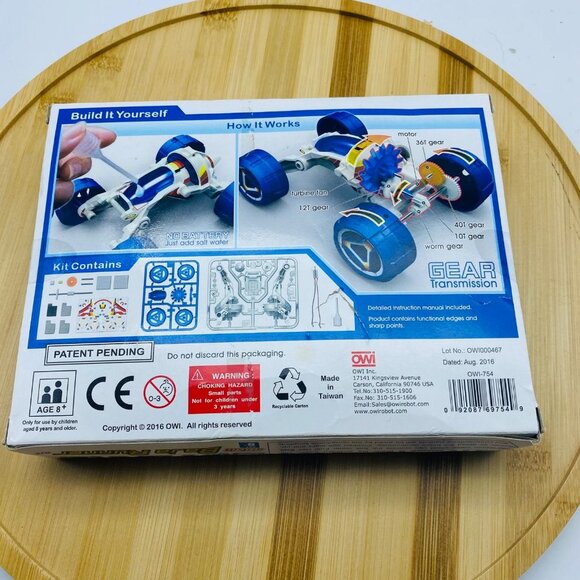 Robotikits Robot Salt Water Fuel Cell Baha Runner Kit OWI 754 NEW NIB Age 8+ - Picture 4 of 7